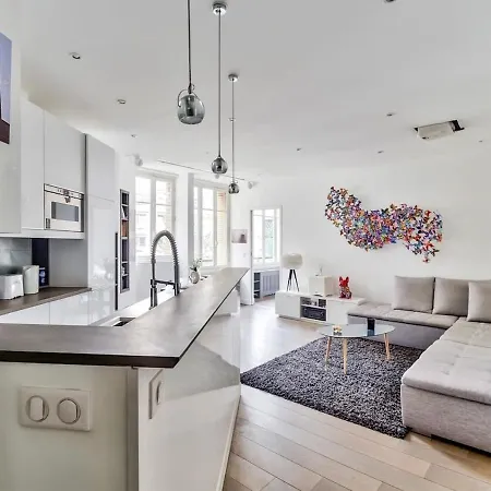 Bright & Modern Flat In Le Marais - An Ecoloflat * Париж