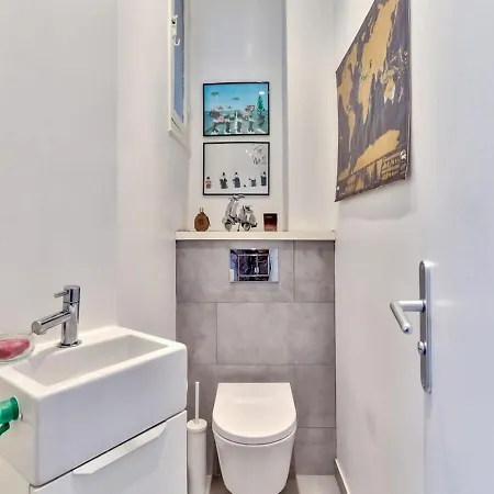 Bright & Modern Flat In Le Marais - An Ecoloflat Apartmán *